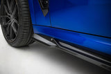 Maxton Design - Carbon Fiber Side Skirts Diffusers BMW X5 M-Pack G05 (Facelift) / X5 M F95 (Facelift) - Royal Body Kits