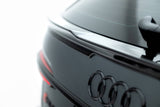 Maxton Design - Carbon Fiber Lower Tailgate Spoiler Audi RS6 C8 - Royal Body Kits