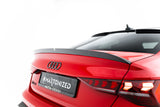 Maxton Design - Carbon Fiber Tailgate Spoiler V.2 Audi A3 / A3 S-Line / S3 / RS3 8Y Sedan (Facelift) - Royal Body Kits