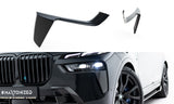 Maxton Design - Carbon Fiber Front Bumper Air Intakes BMW X7 M-Pack G07 (Facelift) - Royal Body Kits