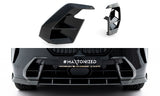 Maxton Design - Carbon Fiber Front Bumper Side Vents BMW X7 M-Pack G07 (Facelift) - Royal Body Kits