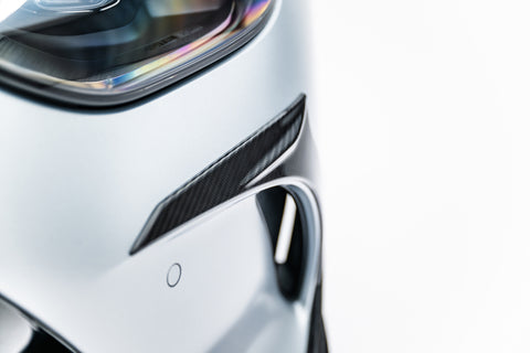 Maxton Design - Carbon Fiber Front Bumper Canards Mercedes Benz AMG GT 55/63 C192 - Royal Body Kits