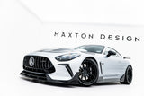 Maxton Design - Carbon Fiber Front Bumper Canards Mercedes Benz AMG GT 55/63 C192 - Royal Body Kits