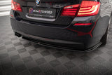 Maxton Design - Rear Splitter BMW Series 5 F10 M-Pack Rear Diffuser Maxton Design royalty-bespoke.myshopify.com