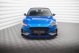 Maxton Design - Racing Durability Front Splitter + Flaps Ford Focus ST / ST-Line MK4