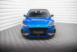 Maxton Design - Racing Durability Front Splitter Ford Focus ST / ST-Line MK4 Front Spoiler Maxton Design royalty-bespoke.myshopify.com