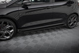 Maxton Design - Racing Durability Side Skirts Diffusers + Flaps Ford Fiesta ST / ST-Line MK8