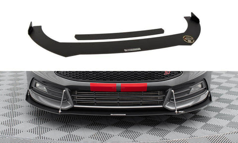 Maxton Design - Racing Front Splitter V.2 Ford Focus ST MK3 (Facelift) - Royal Body Kits