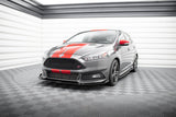Maxton Design - Racing Front Splitter V.2 Ford Focus ST MK3 (Facelift) - Royal Body Kits