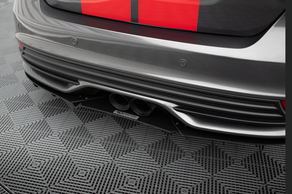 Maxton Design - Rear Diffuser Ford Focus ST MK3 (Facelift) - FO-FO-3F ...