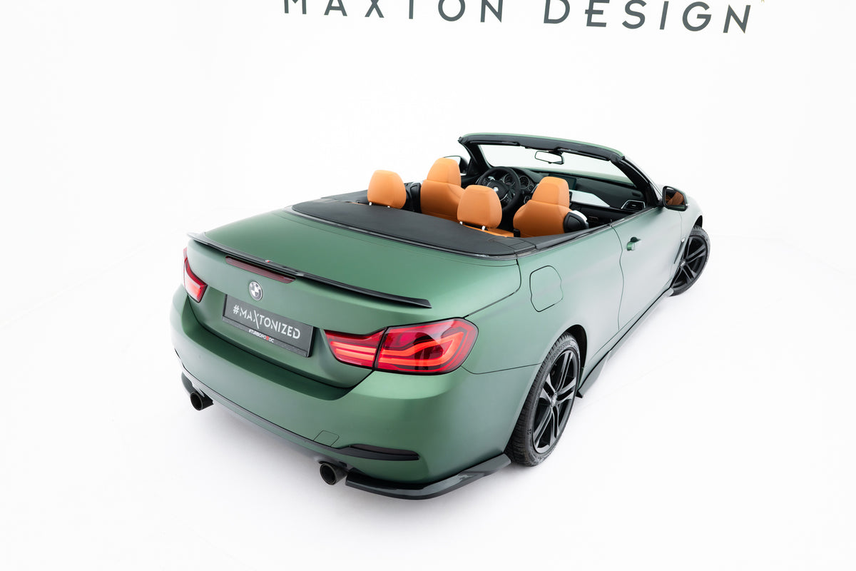Maxton Design - Rear Side Splitters BMW Series 4 Coupe / Cabrio F32 ...