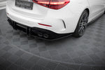 Maxton Design - Rear Side Splitters Mercedes Benz C-Class AMG-Line / C43 AMG W206