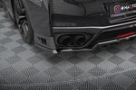 Maxton Design - Rear Side Splitters Nissan GTR R35 (Facelift)