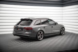 Maxton Design - Rear Side Splitters V.2 Audi A4 S-Line Avant B8 (Facelift)