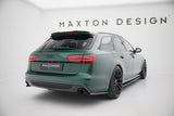 Maxton Design - Rear Side Splitters V.2 Audi A6 S-Line Avant C7 - Royal Body Kits