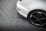 Maxton Design - Rear Side Splitters V.2 Audi RS3 8V Sedan (Facelift)