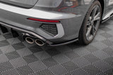Maxton Design - Rear Side Splitters V.2 Audi S3 Sedan 8Y Rear Side Splitters Maxton Design royalty-bespoke.myshopify.com