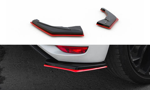 Maxton Design - Rear Side Splitters V.2 Renault Megane RS MK4 Rear Side Splitters Maxton Design royalty-bespoke.myshopify.com