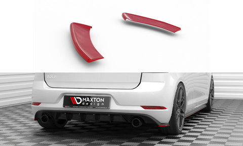 Maxton Design - Rear Side Splitters V.2 Volkswagen Golf GTI MK7.5 Rear Side Splitters Maxton Design royalty-bespoke.myshopify.com