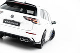 Maxton Design - Rear Side Splitters V.2 Volkswagen Golf R Variant MK8 (Facelift) - Royal Body Kits