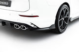 Maxton Design - Rear Side Splitters V.2 Volkswagen Golf R Variant MK8 (Facelift) - Royal Body Kits