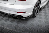 Maxton Design - Rear Side Splitters V.3 Audi RS3 8V Sedan (Facelift)