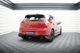 Maxton Design - Rear Side Splitters V.4 + Flaps Volkswagen Golf GTI / GTE MK8 - Royal Body Kits