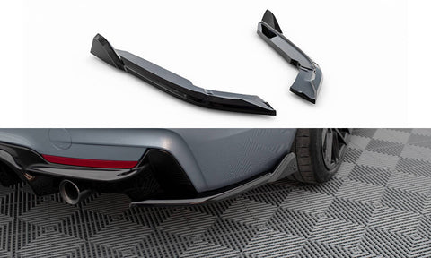 Maxton Design - Rear Side Splitters V.5 BMW Series 4 Coupe M-Pack F32
