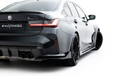 Maxton Design - Rear Side Splitters V.5 BMW M3 Sedan / Touring G80 / G81 - Royal Body Kits
