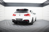 Maxton Design - Rear Side Splitters V.5 + Flaps BMW Series 1 M-Pack / M140i F20 (Facelift) Rear Side Splitters Maxton Design royalty-bespoke.myshopify.com
