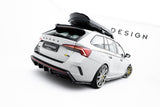 Maxton Design - Rear Side Splitters V.7 Skoda Octavia RS Liftback / Combi MK4 - Royal Body Kits