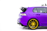 Maxton Design - Rear Side Splitters V.8 Volkswagen Golf R MK8 / MK8 (Facelift) - Royal Body Kits