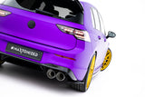 Maxton Design - Rear Side Splitters V.8 Volkswagen Golf R MK8 / MK8 (Facelift) - Royal Body Kits