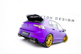 Maxton Design - Rear Side Splitters V.8 Volkswagen Golf R MK8 / MK8 (Facelift) - Royal Body Kits