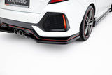 Maxton Design - Rear Splitter V.2 Honda Civic Sport MK10 (Facelift) - Royal Body Kits