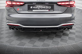 Maxton Design - Central Rear Splitter Audi S5 Sportback F5 Facelift Rear Diffuser Maxton Design royalty-bespoke.myshopify.com