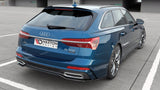 Maxton Design - Rear Splitter (without vertical bars) Audi S6 / A6 S-Line C8 Avant