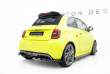 Maxton Design - Rear Splitter (with Vertical Bars) Abarth 500e - Royal Body Kits