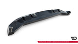 Maxton Design - Rear Splitter (with Vertical Bars) Abarth 500e - Royal Body Kits