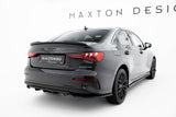 Maxton Design - Rear Splitter (with Vertical Bars) Audi A3 Sedan 8Y - Royal Body Kits