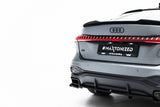 Maxton Design - Rear Splitter (with Vertical Bars) Audi A5 S-Line Sedan / Avant B10 - Royal Body Kits