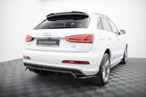 Maxton Design - Central Rear Splitter (with Vertical Bars) Audi Q3 S-Line 8U Rear Diffuser Maxton Design royalty-bespoke.myshopify.com