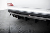 Maxton Design - Central Rear Splitter (with Vertical Bars) Audi Q3 S-Line 8U Rear Diffuser Maxton Design royalty-bespoke.myshopify.com
