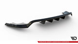 Maxton Design - Central Rear Splitter (with Vertical Bars) Audi Q3 S-Line 8U Rear Diffuser Maxton Design royalty-bespoke.myshopify.com