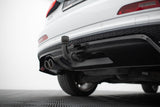 Maxton Design - Central Rear Splitter (with Vertical Bars) Audi Q3 S-Line 8U Rear Diffuser Maxton Design royalty-bespoke.myshopify.com