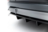Maxton Design - Rear Splitter (with Vertical Bars) Audi Q6 E-Tron S-Line / SQ6 E-Tron SUV / Sportback MK1 - Royal Body Kits