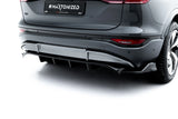 Maxton Design - Rear Splitter (with Vertical Bars) Audi Q6 E-Tron S-Line / SQ6 E-Tron SUV / Sportback MK1 - Royal Body Kits