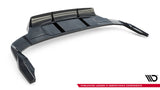 Maxton Design - Rear Splitter (with Vertical Bars) Audi Q7 S-Line MK2 (Facelift 2) - Royal Body Kits