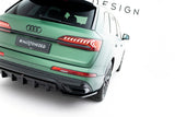Maxton Design - Rear Splitter (with Vertical Bars) Audi Q7 S-Line MK2 (Facelift) - Royal Body Kits
