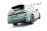 Maxton Design - Rear Splitter (with Vertical Bars) Audi Q7 S-Line MK2 (Facelift) - Royal Body Kits